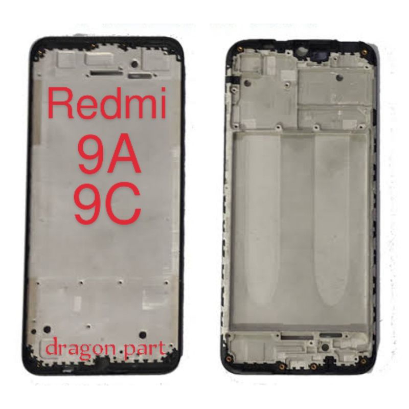 FRAME LCD XIAOMI REDMI 9A / REDMI 9C / TULANG LCD XIAOMI REDMI 9A / REDMI 9C