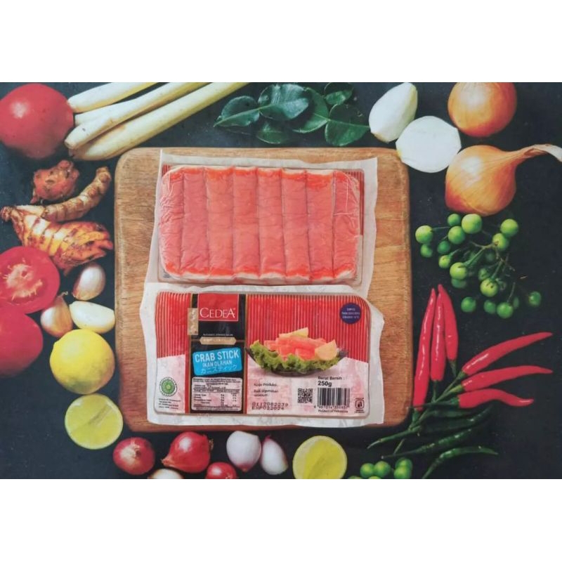 

CEDEA CRAB STICK 250GR/ crab stik 250gram/Crab stick