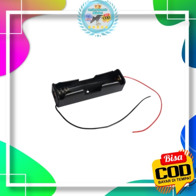 Holder Baterai Paralel 18650 1 Slot