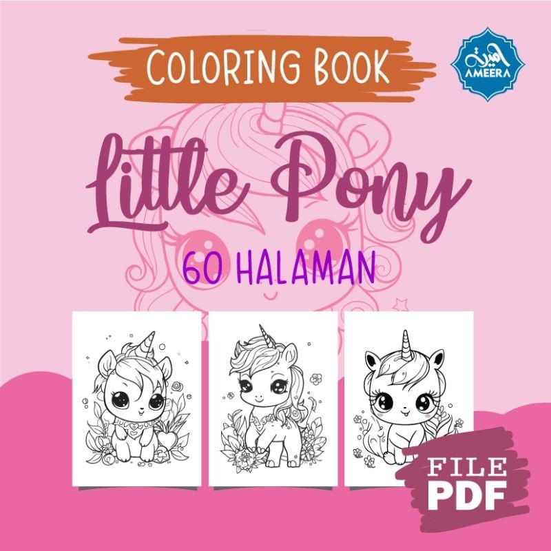 

Mewarnai Little Pony 60 halaman File PDF