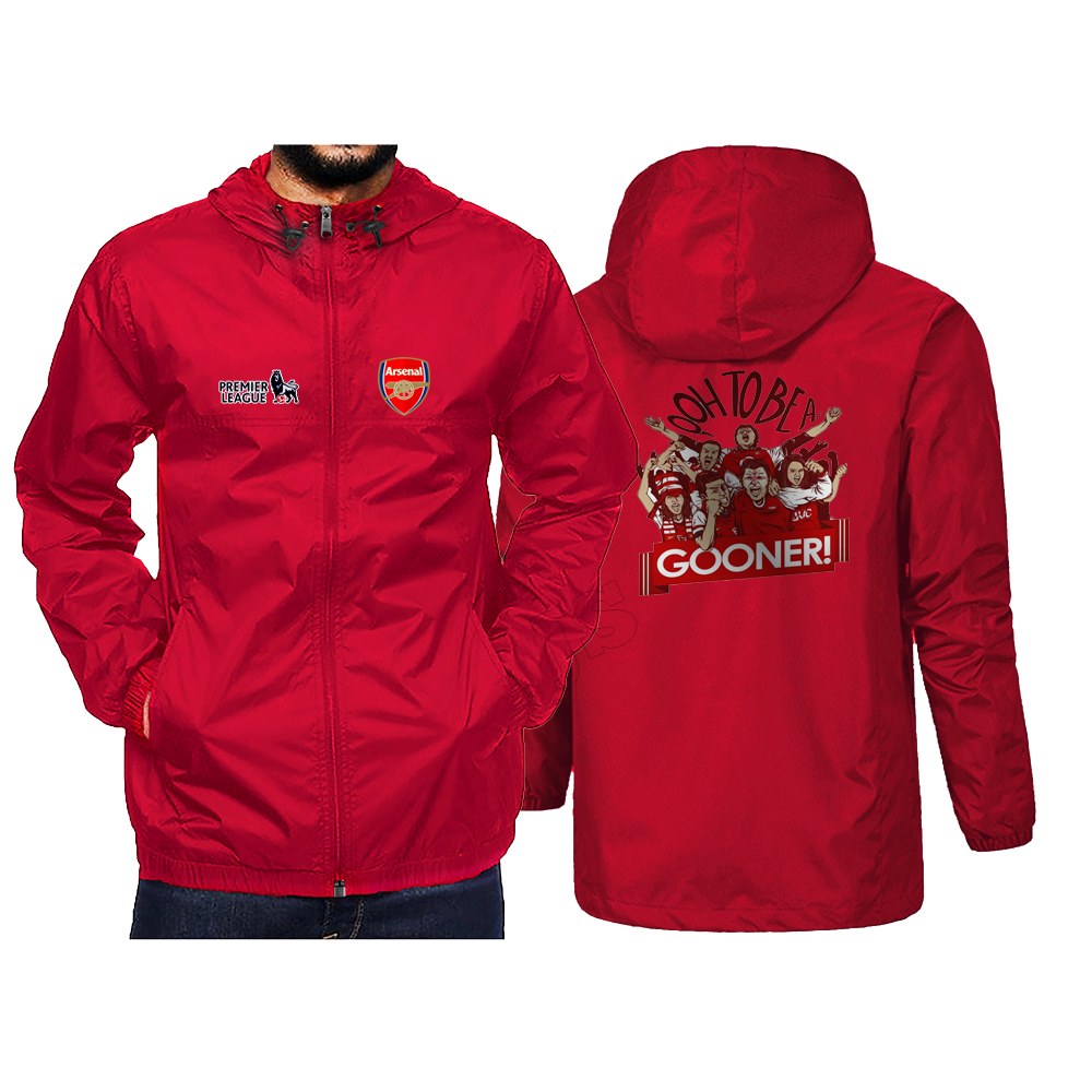 Jaket Arsenall parsut lembut tebal lapis busa dactron