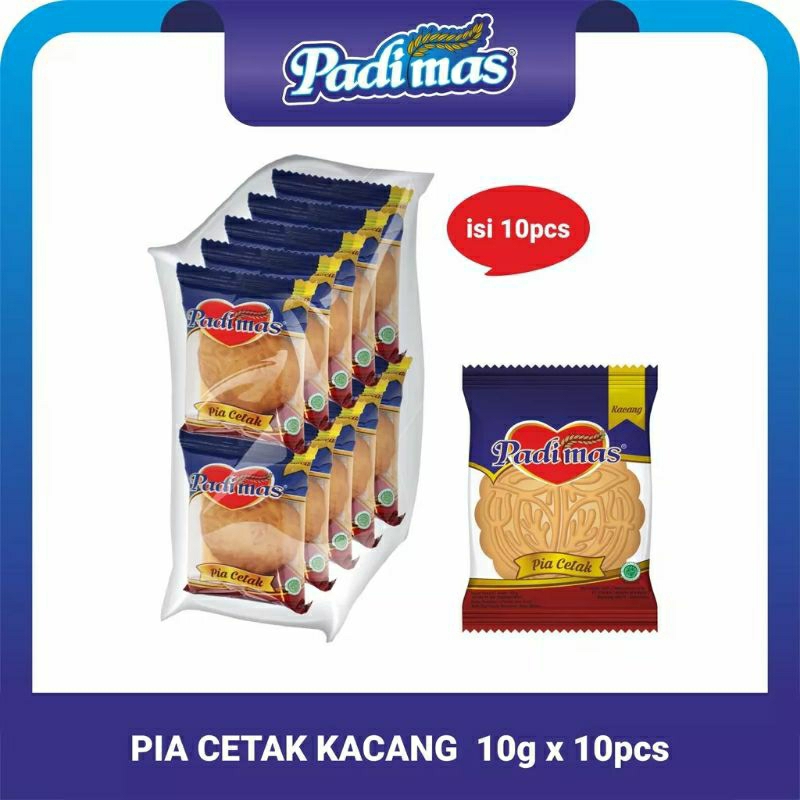 

Padi mas pia cetak kacang 10 gram - Ball isi 10 pcs