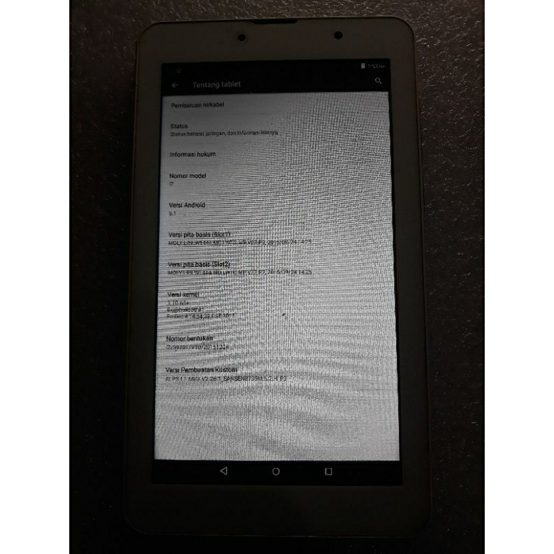 tablet advan 4g ram 2 advan i7 siap pakai normal