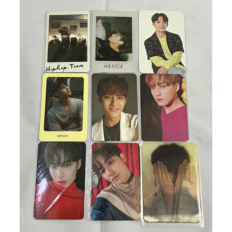 [OFFICIAL] SEVENTEEN PHOTOCARD MINGYU Al1 L&L THE SAEM OTY KR DIRCUT GOSE MAJALAH