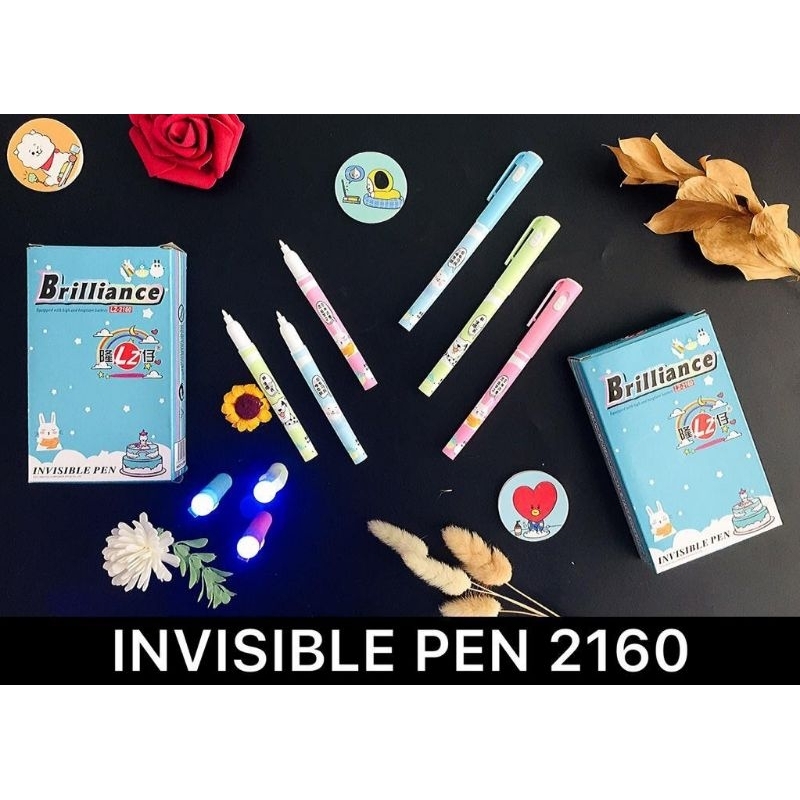 

Pulpen magic / invisible pen / pulpen lampu