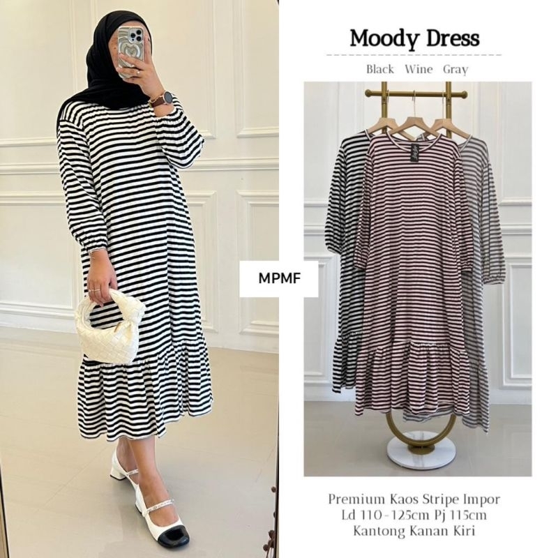 [BARU] MOODY DRESS MPMF