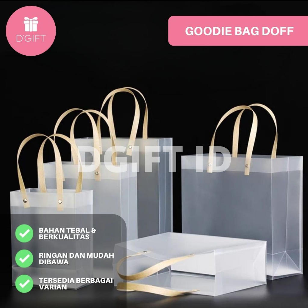 

Goodie Bag Transparan Tas Hampers Doff Tas Kado