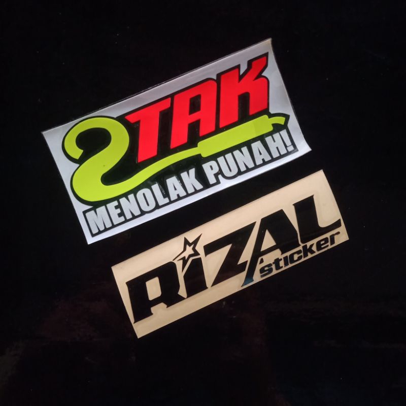 STICKER 2 TAK CUTTING STICKER