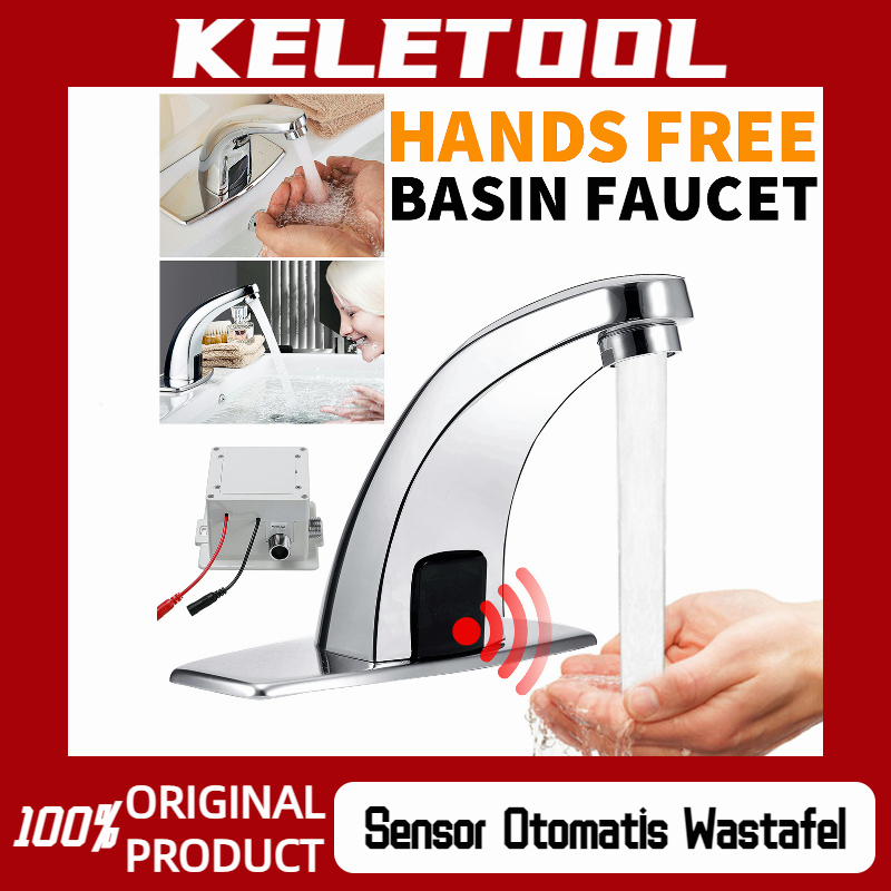 Keletool Sensor Otomatis Wastafel keran sensor Keran mixer wastafel wastafel sensor inframerah otoma