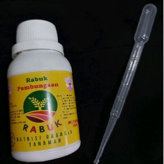 Pupuk Anggrek RABUK Pembungaan 100ml/Nutrisi Organik Tanaman Hias