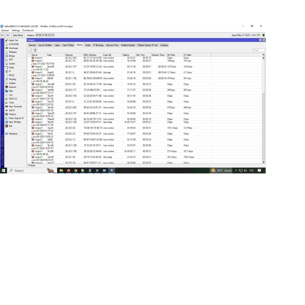 Setting Hotspot Voucher Mikrotik