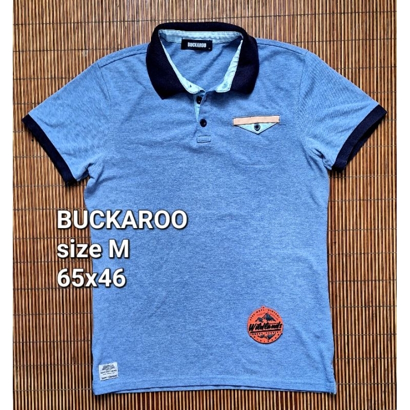 Baju Kaos Polo Shirt BUCKAROO Krah