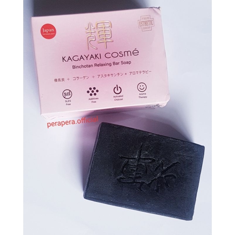 Kagayaki cosme / sabun binchotan / pengganti royal soap / produk kenko nokai / kenko no kai / happy 
