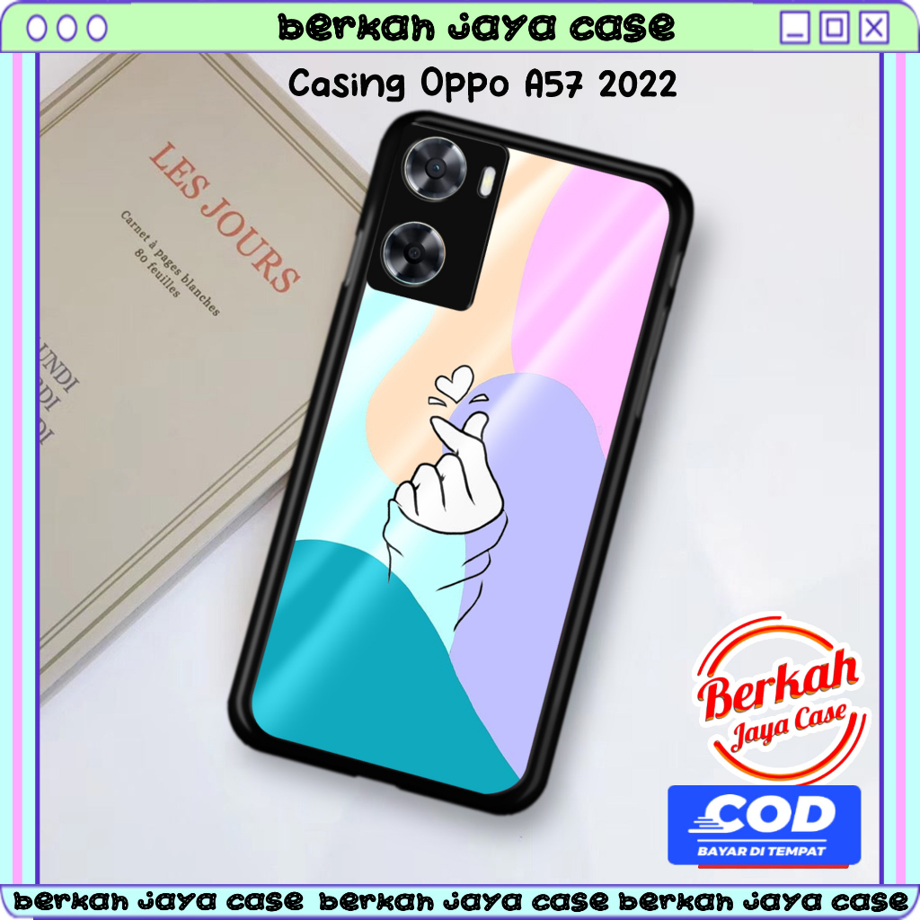 Case hp oppo a57 2022 casing hp oppo a57 2022 casing [ LOVE GRADASI ] casing terbaru case karakter l