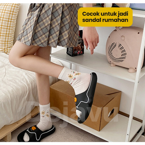 Sandal Selop Wanita / Sandal Rumah Sandal Wanita Motif Bebek Lucu