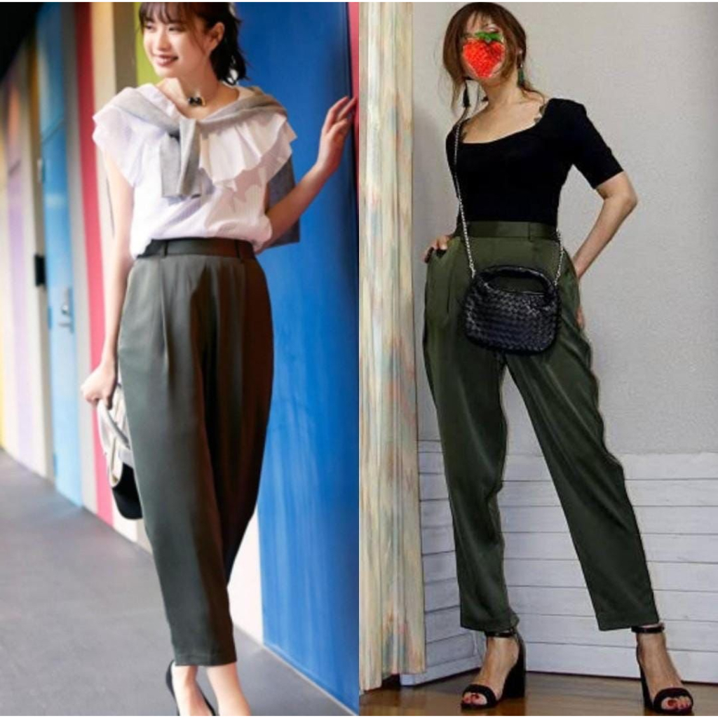 Un*glo ankle pants (By Gu)/baca keterangan