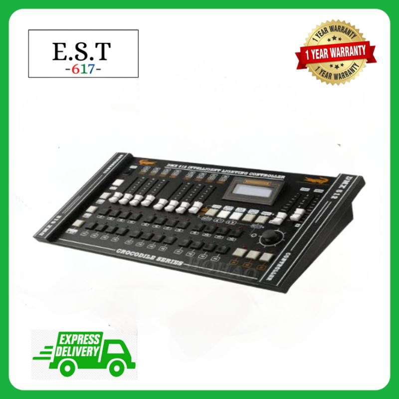 Controller tata cahaya lampu panggung Mixer dmx lighting crocodile