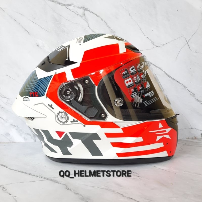 KYT TT COURSE FUSELAGE RED