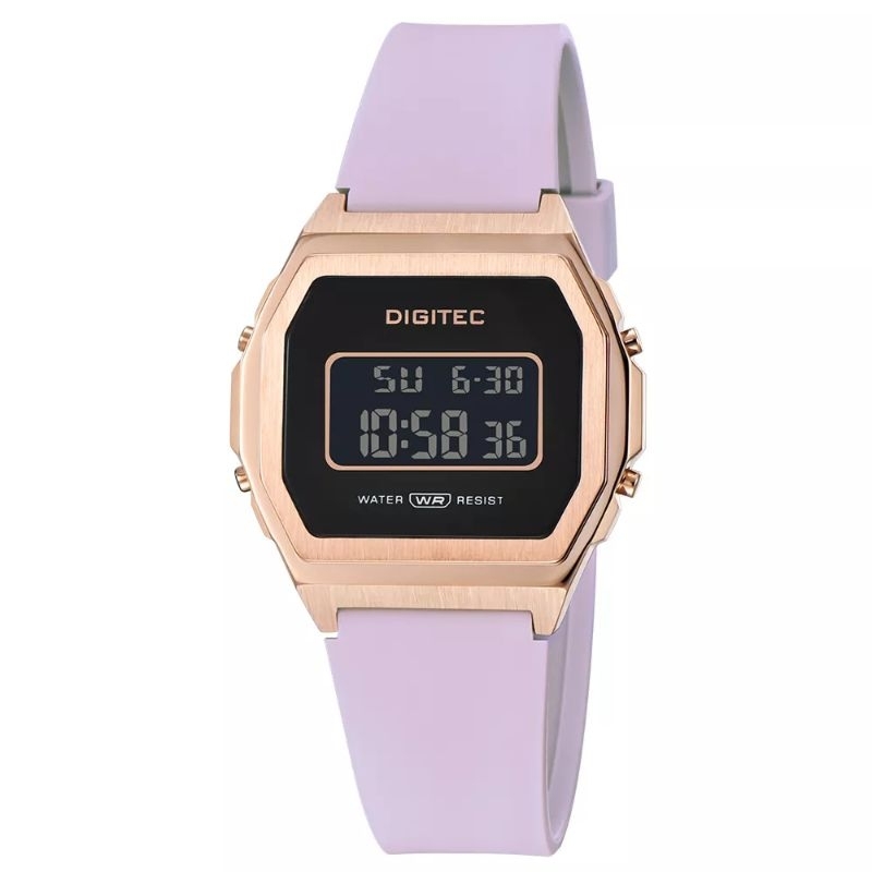 JAM TANGAN WANITA DIGITEC DGS-7125T ORIGINAL - SPECIAL EDITION STEEL WANITA
