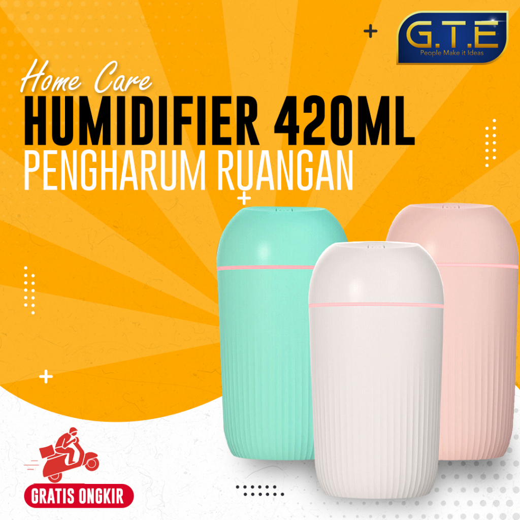 GTE | Humidifier Large Pelembab Ruangan/ Humidifie Besar / Humidifier 460ml /Humidifier Besar