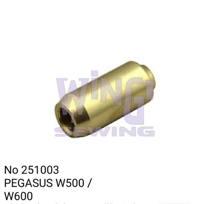 251003 PEGASUS W500 600 Bushing Bawah Tiang Jarum Mesin Jahit Overdeck