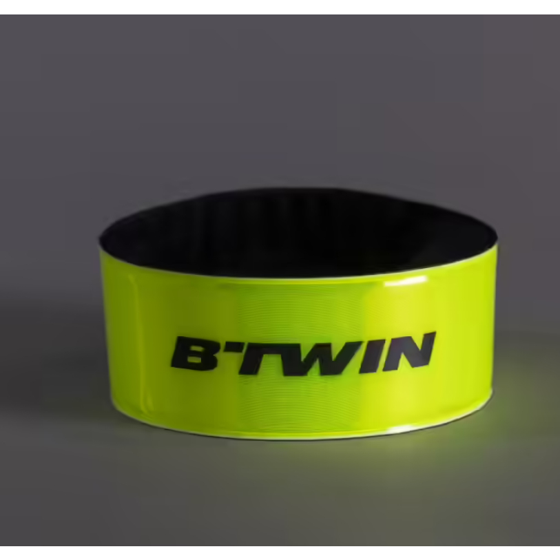 BTWIN 540 Leg/Armband Visibilitas Untuk Bersepeda Mudah Ditempel