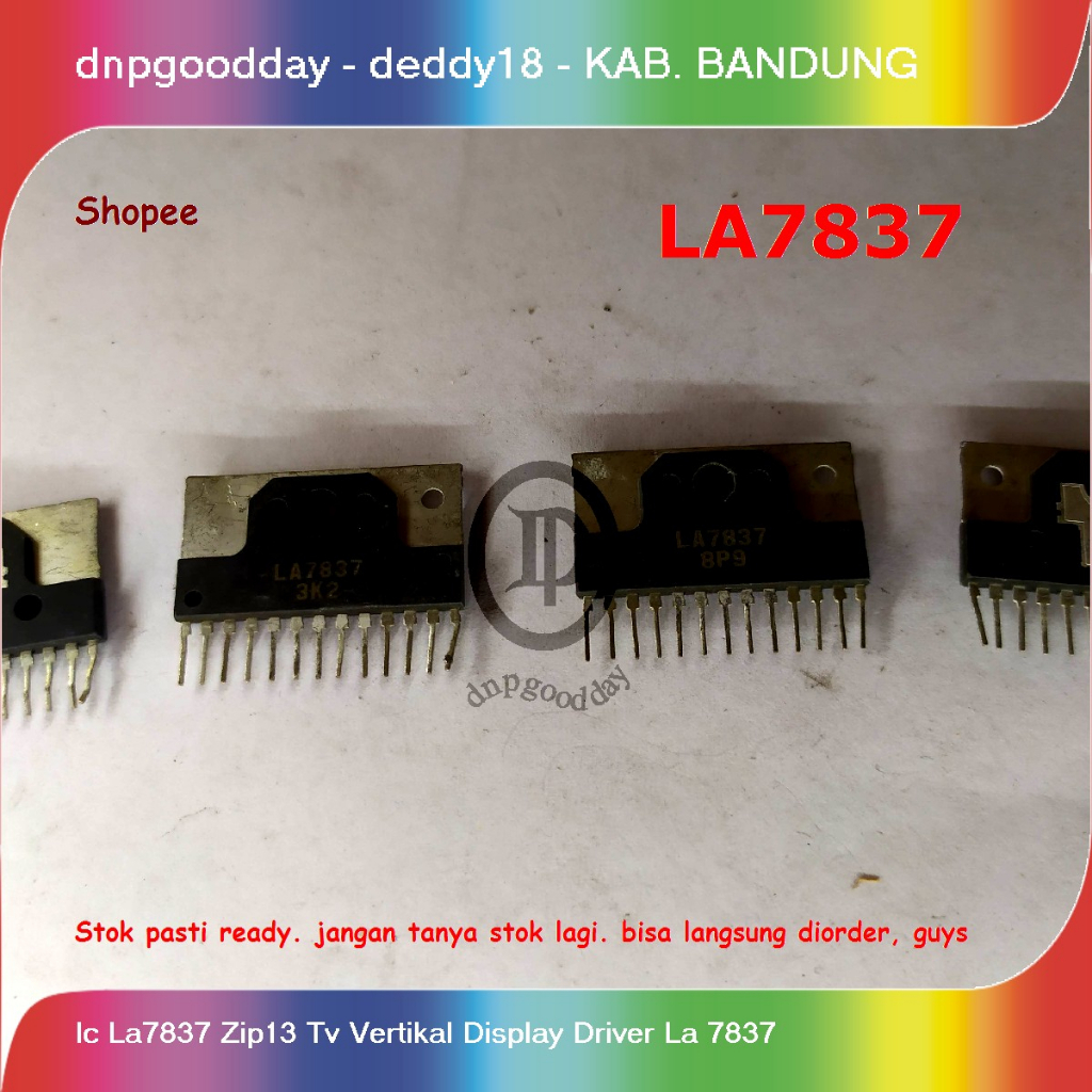 Ic La7837 Zip13 Tv Vertikal Display Driver La 7837