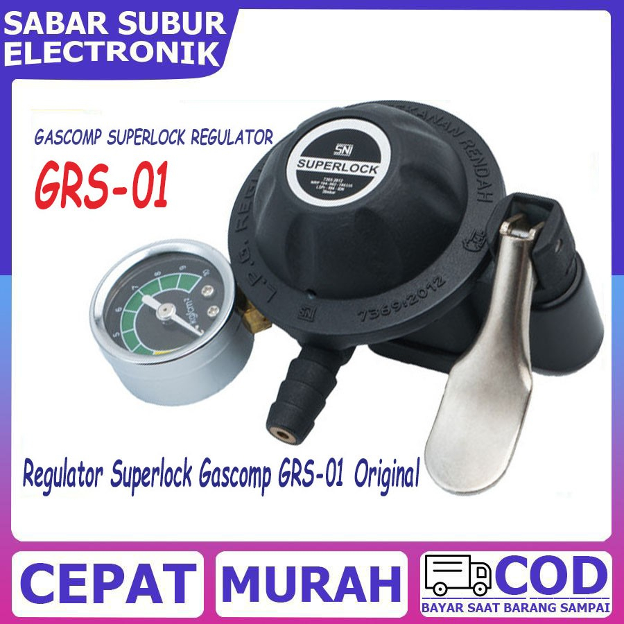 Regulator Gas LPG Regulator SUPERLOCK Gascomp GRS - 01