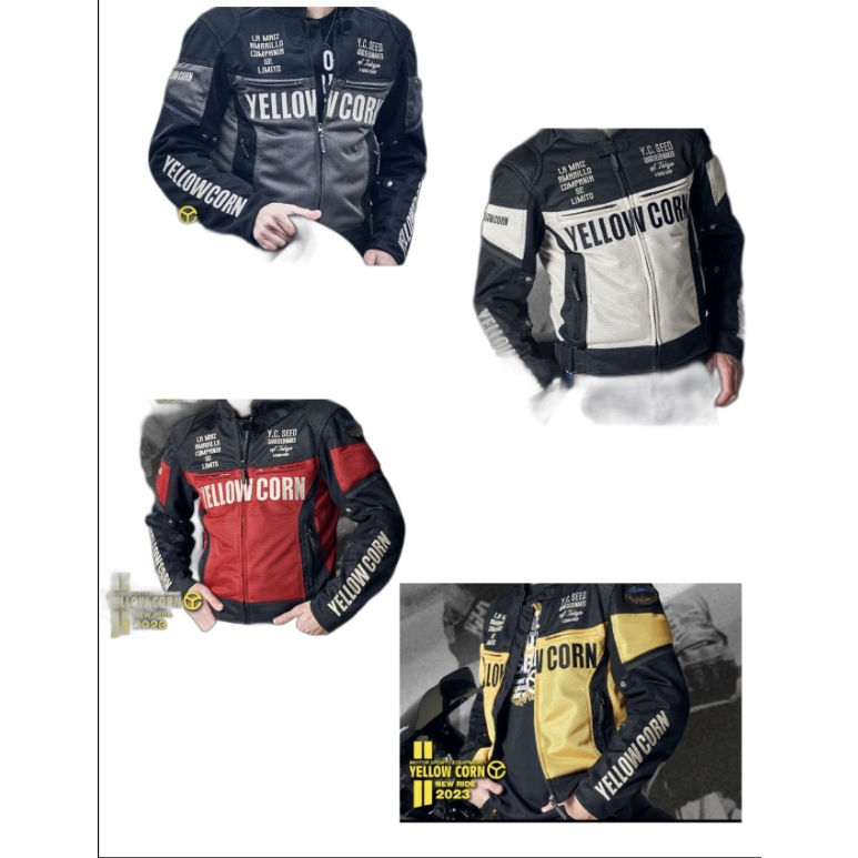 YELLOW CORN SJ 2312 | JAKET RIDING | ORIGINAL YELLOW CORN