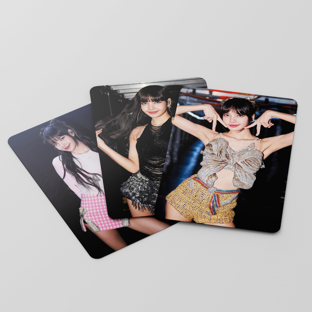 [kstuffind] LISA PHOTOCARD LOMO CARD PHOTO KARTU FOTO PC BP BLINK MURAH 54PCS PCS 54