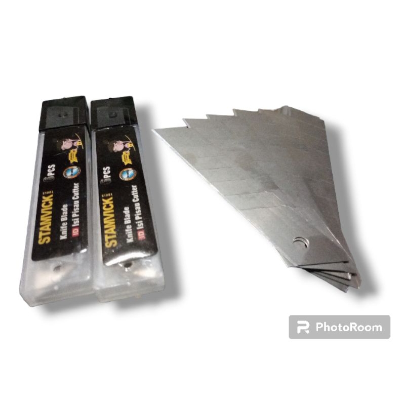 

ISI PISAU CUTTER STAMVICK TEBAL/KNIFE BLADE STAMVICK 6PCS