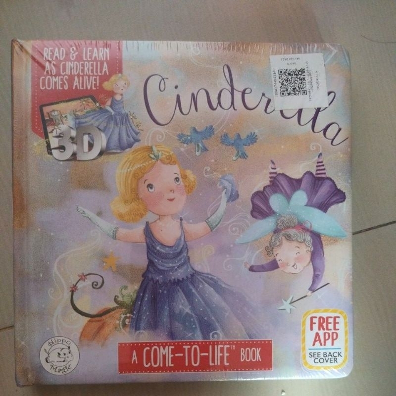 

Augmented reality Hippo book Cinderella