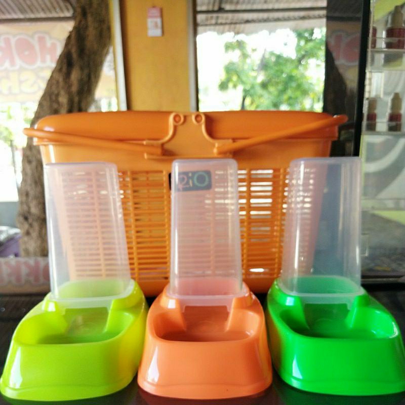 Wadah makanan kucing | Pet Dispenser | Tempat makan kucing | Dispenser pakan kucing
