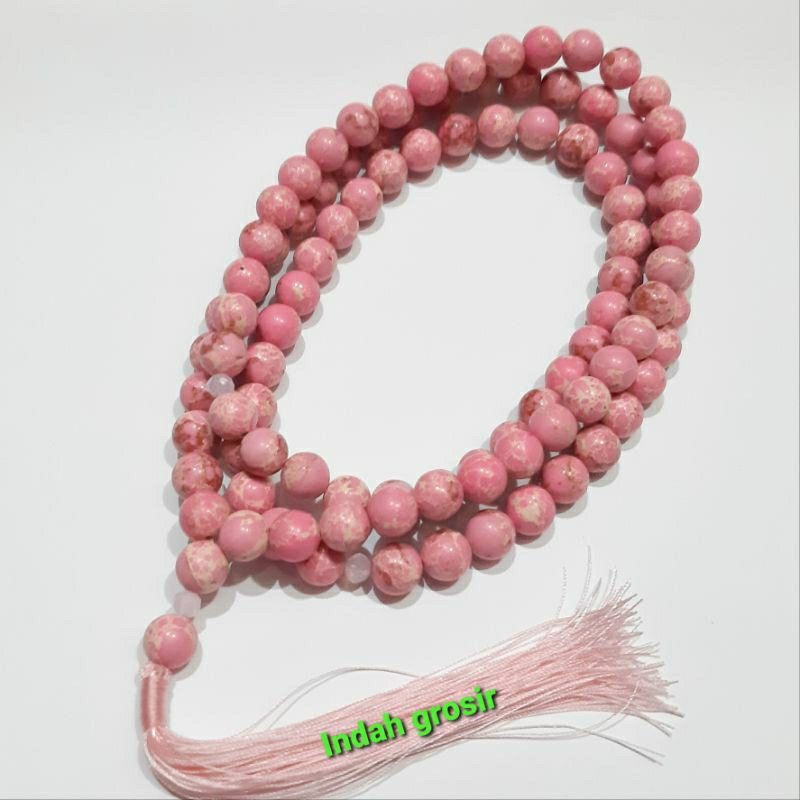 Tasbih batu firus nivada 10mm 99butir natural