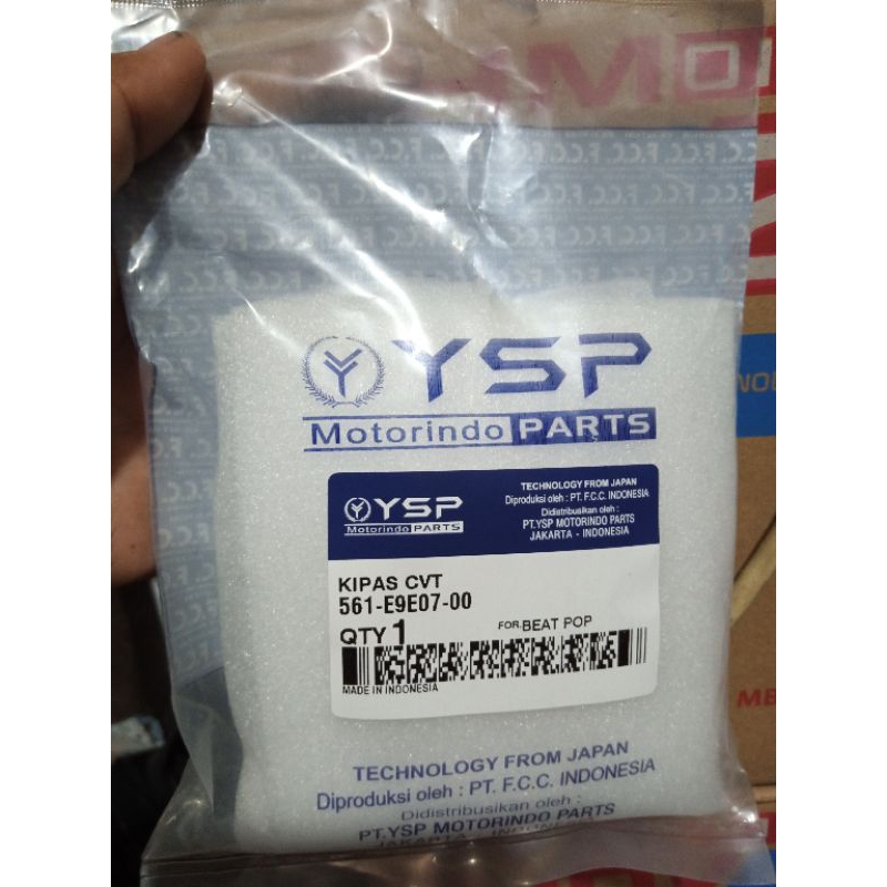 kipas cvt beat pop k44 FCC