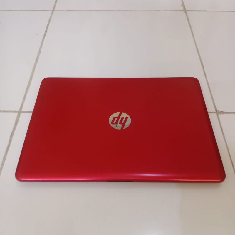 Laptop Hp 14 Intel Celeron N3060 Ram 4Gb/SSD 128/HDD 500Gb Layar 14inch windows 10 FULL APLIKASI SIAP PAKAI