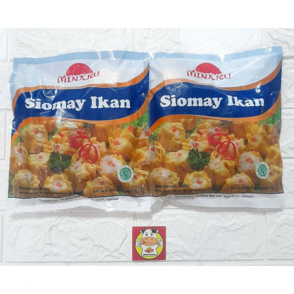 

MINAKU SIOMAY IKAN 400GR - FROZEN FOOD - BRONTZ JOGJA