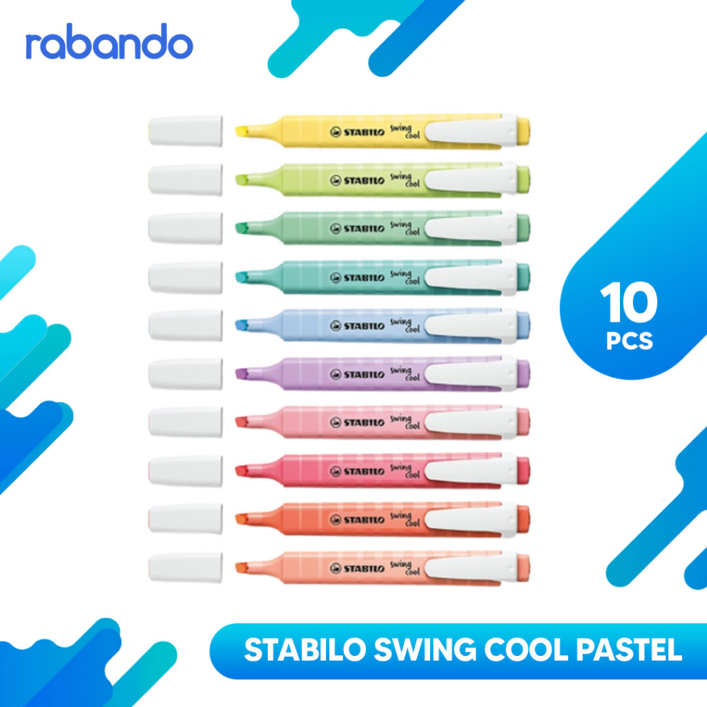 

STABILO Swing Cool 10 Warna - Set Swing Cool Pastel Termurah
