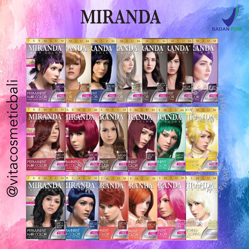 Miranda Semir / Semir Miranda / Miranda Hair Color / Miranda Permanent Hair Color