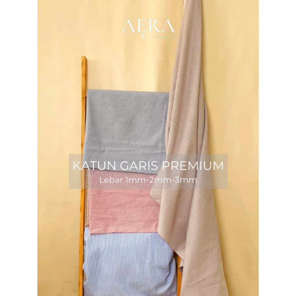 Kain KATUN GARIS PREMIUM motif DEVON 0.5 meter