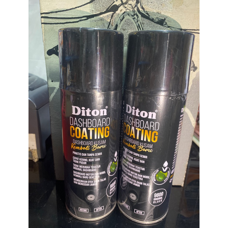 CAT DITON DASHBOARD COATING ORIGINAL BLACK (9800)//CAT SEMPROT DASHBOARD COATING