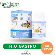 Hiu Gastro (60kapsul) Obat Herbal Maag dan Lambung Alami Kapsul Gastro HIU ORIGINAL