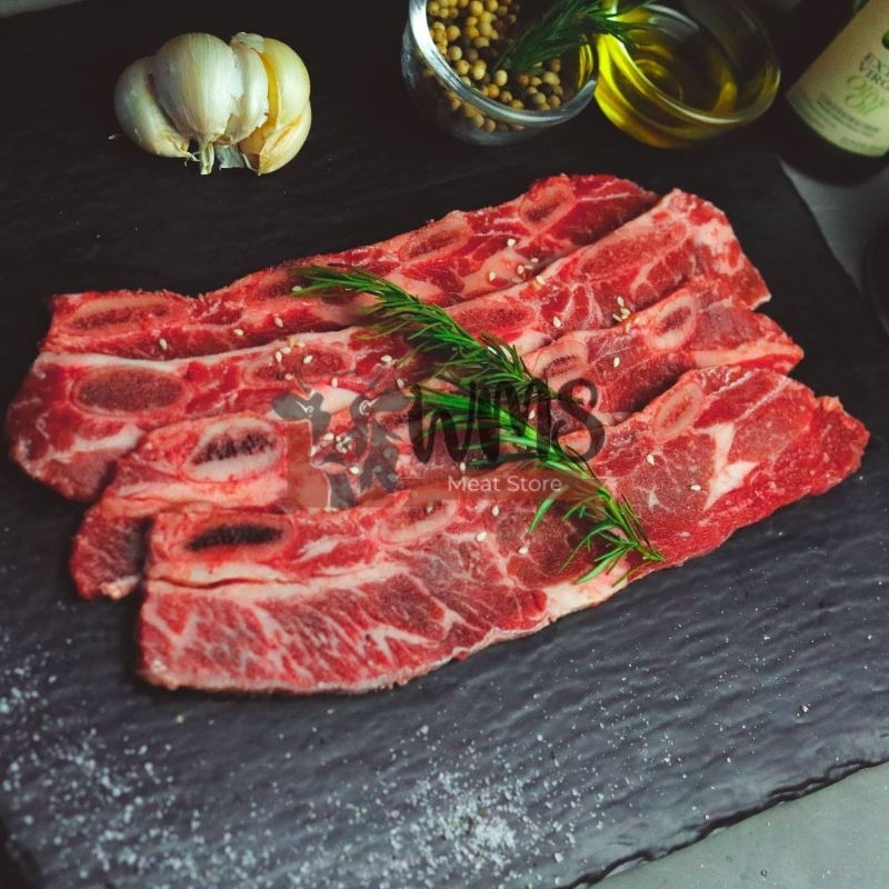 

US Chuck Short Ribs Galbi MB 2-3 / Kalbi Korean 1cm - 500gr