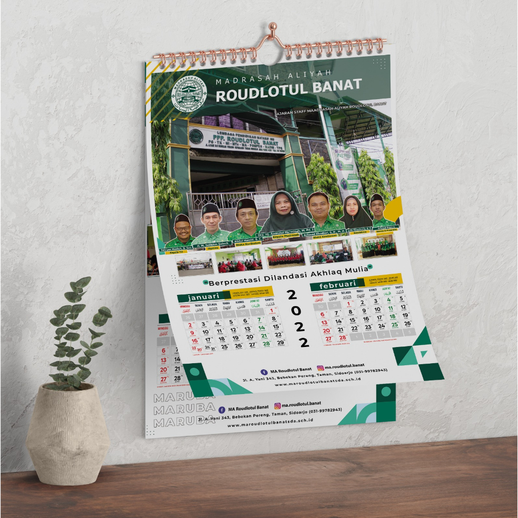 

CETAK KALENDER DINDING UKURAN 32x48 CM, 6 LEMBAR [SPIRAL]