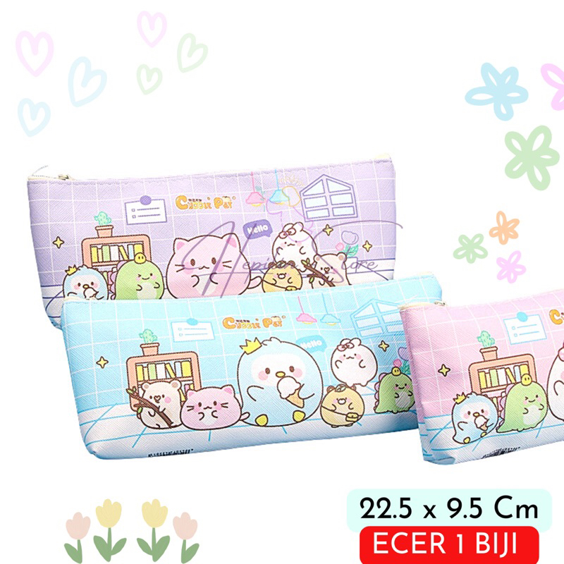 

Pensil Case CUDDLE PIE ECER 1 Biji / Pensil Case Kawai Cute / Kotak Pensil Korea Lucu