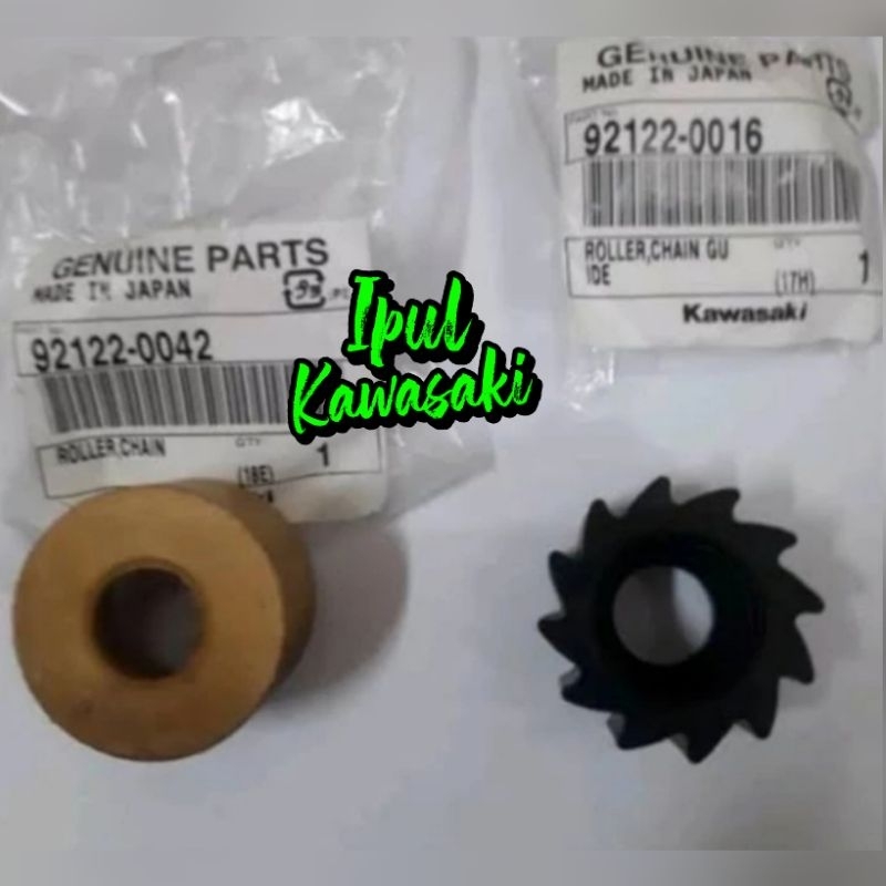 karet roller roler rantai rante atas bawah kx250 kx 250 original