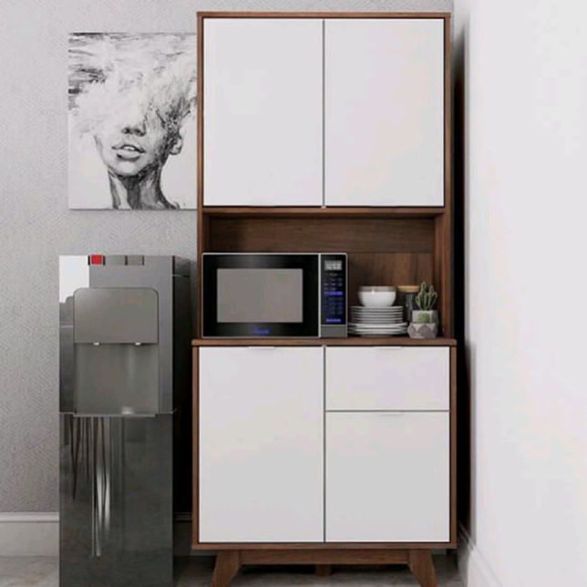 LEMARI SAYUR 2 PINTU LEMARI MAKANAN MODERN LEMARI MAKANAN LOTUS KC 80