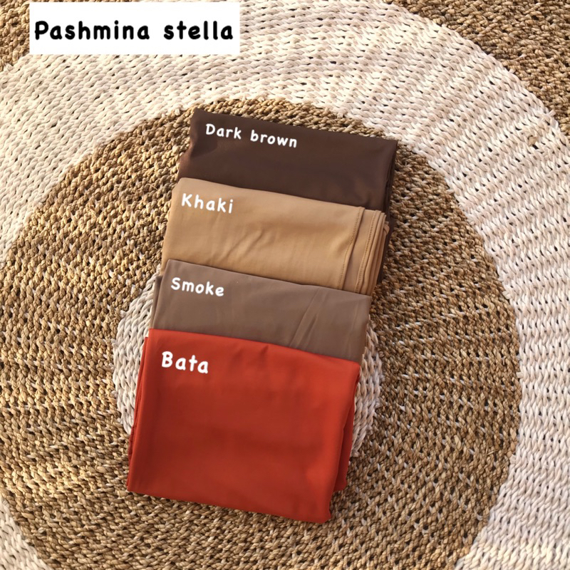 PASHMINA KAOS JERSEY PREMIUM / PASHMINA JERSEY STELLA