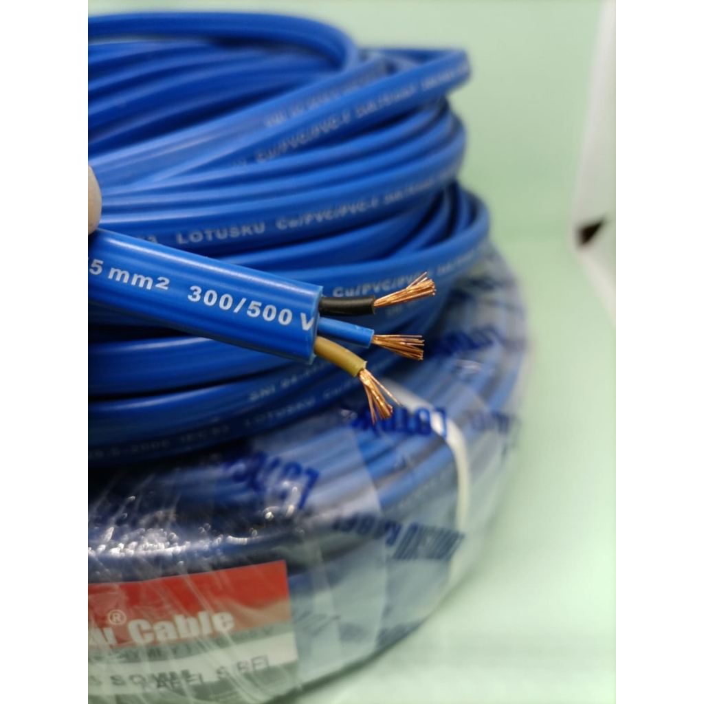 Kabel Pompa Submersible Sibel LOTUSku HYO 3x0,75 3x0.75 50 meter (50M)