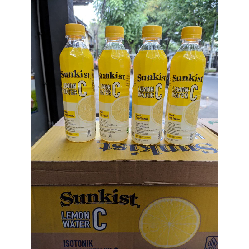 

sunkist lemon water 330ml x 24